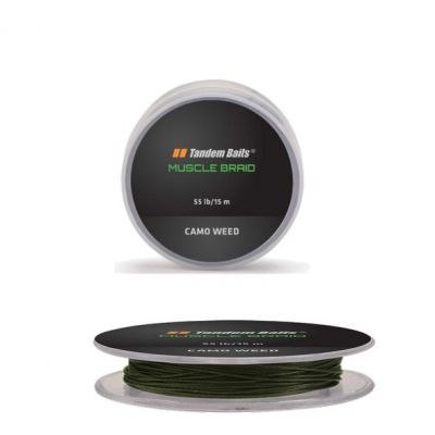 Tandem Baits Plecionka Muscle Braid 40lb Weed 15m