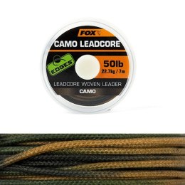 Fox Plecionka Camo Leadcore Woven Leader 50lb 7m