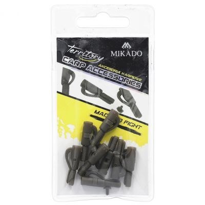 Mikado Bezpieczny Klips z Bolcem Zielony 10szt.