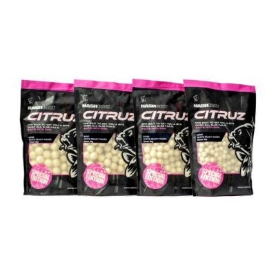 Nash Boilies Citruz Bottom Baits White 15mm 1kg