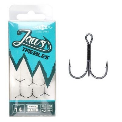 Mikado Jaws Kotwice #2 6szt. Treble Hook