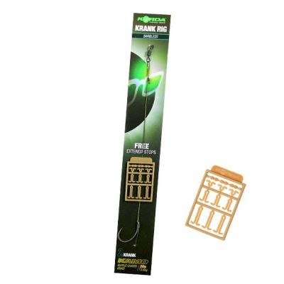 Korda Przypon Krank Rig Barbed 8 Krank Kamo 15lb 1szt.