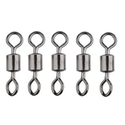 Mikado Krętlik Rolkowy BN 14 10szt. Black Nikiel