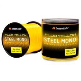Tandem Baits Żyłka Steel Mono 0,30mm 1200m Yellow Fluo