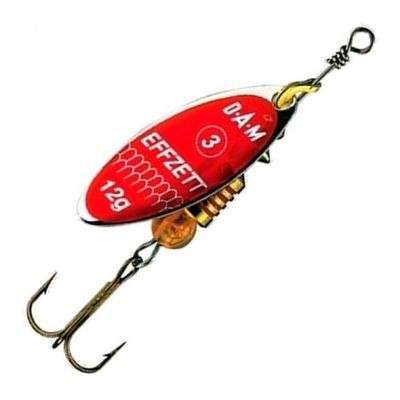 Dam Effzett Obrotówka Predator 17g r 4 Red Glitter