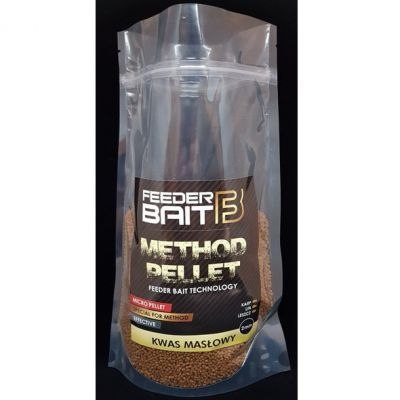 Feeder Bait Kwas Masłowy Pellet 2mm Methoda