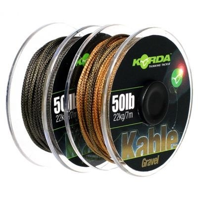 KORDA Kable Leadcore 7m 50lb Weed Silt