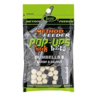 Lorpio Pop Up Dumbells 8mm Krewetka Halibut