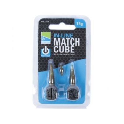 Preston Ciężarki ICS In-Line Match Cube 45g 2szt.