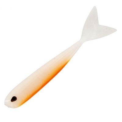Westin Guma Megateez V-Tail 5cm Orange Snow 8szt.