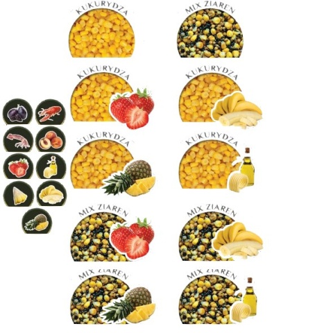 Carp Old School Mix Konopie Rzepik 1kg Banan