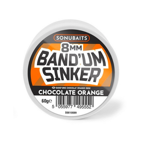 Sonubaits BandUm Sinkers 8mm Chocolate Orange