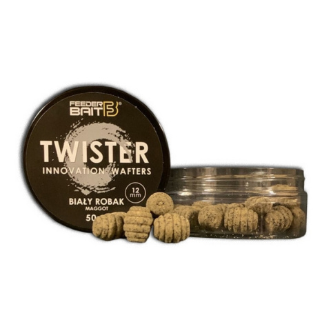 Feeder Bait Przynęta Twister Biały Robak 75ml