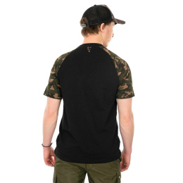 Fox T-Shirt Black/Camo Raglan XL Nowość 2022
