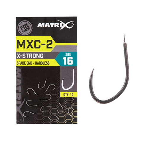 Matrix Haczyki MXC-2 #16 Barbless Spade End