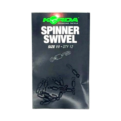 Korda Krętlik Spinner Swivel 11 12szt.