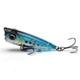 Savage Gear 3D Minnow Popper 4,3cm Ghost Sardine