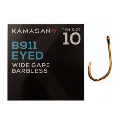 Kamasan Haczyki B911 Eyed Barbless #12
