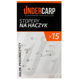 Undercarp Stopery Na Haczyk Przezroczyste 15szt.