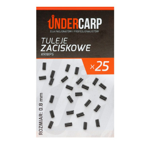 Undercarp Tuleje Zaciskowe Krimps 0,8mm