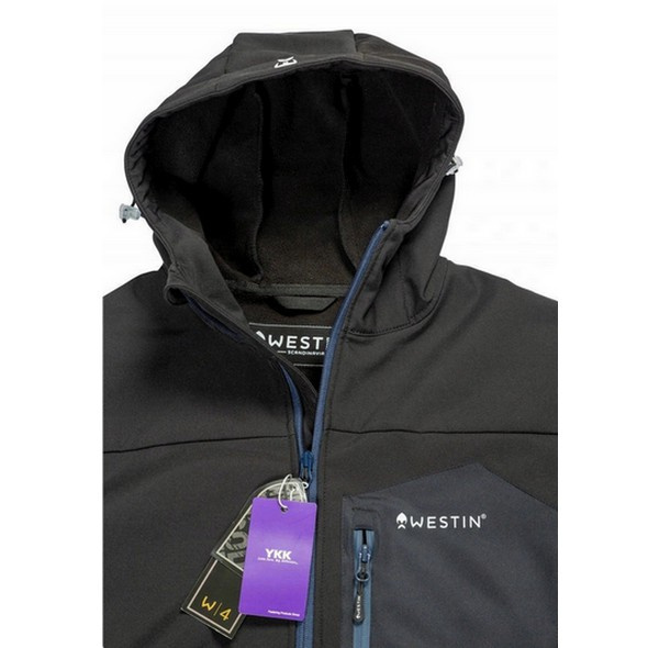 Westin W4 Super Duty SoftShell Jacket XL Seal Black