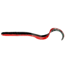 Savage Gear Rib Worm 9cm Red And Black