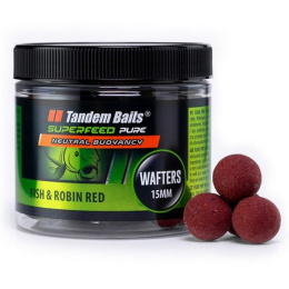 Tandem Baits SuperFeed Pure Wafters 15mm 70g Fish Robin Red