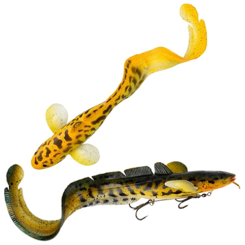 Savage Gear 3D Burbot 25cm Golden Ambulance