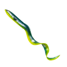 Savage Gear Real Eel 15cm Green Yellow Glitter 1szt