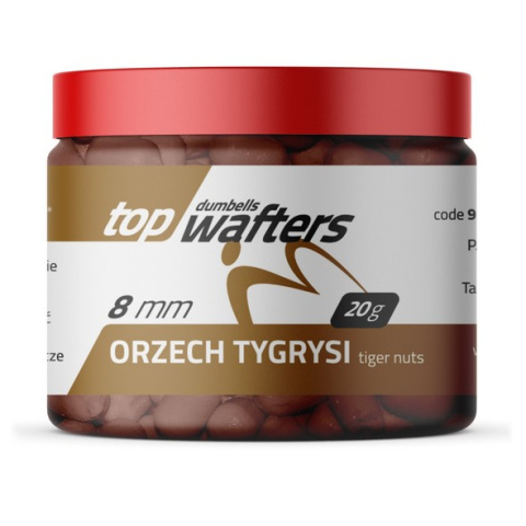 Match Pro Wafters Dumbells 8mm Orzech Tygrysi