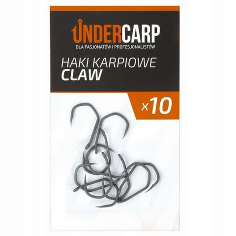 Undercarp Teflonowe Haki Karpiowe CLAW 6
