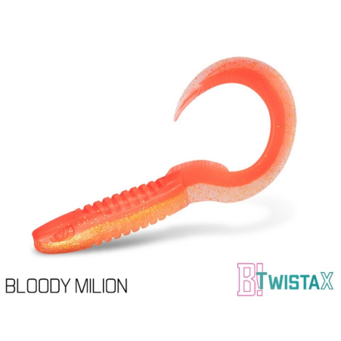 Delphin TwistaX Eeltail UVs 15cm Bloody Milion