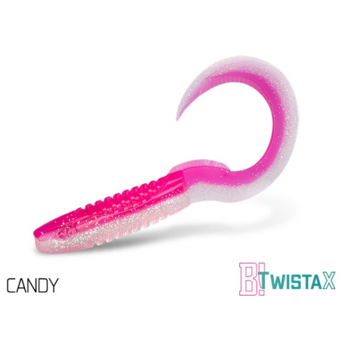 Delphin TwistaX Eeltail UVs 15cm Candy