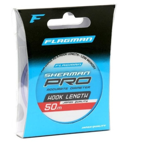 Flagman Żyłka Przyponowa Sherman Pro 0,14mm 50m