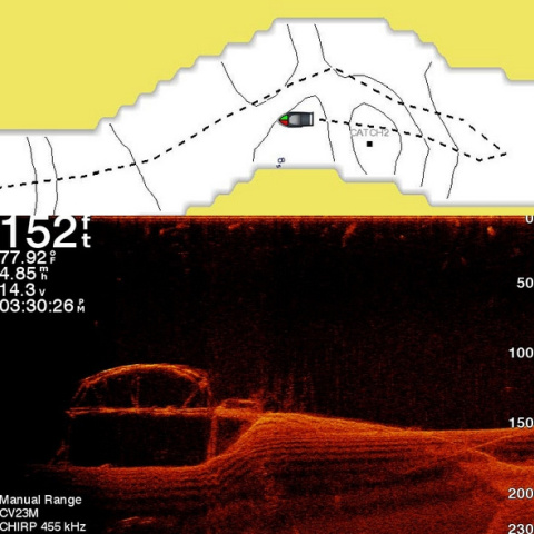 Garmin Echosonda Striker Vivid 9SV z GT52 9cali