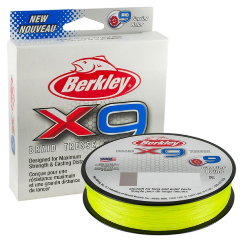 Berkley Plecionka X9 0,06mm 150m Flame Green