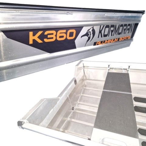 Kormoran Łódź Aluminiowa K360S 3,60m Łódka Wędkarska