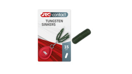 JRC FC Tungsten Sinkers L 3mm Green 15szt