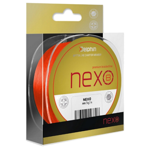 Delphin Plecionka Nexo 8 Fluo Orange 0,12mm 130m