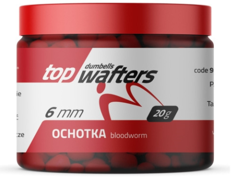 MatchPro TOP Dumbells Wafters Bloodworm 6mm 20g