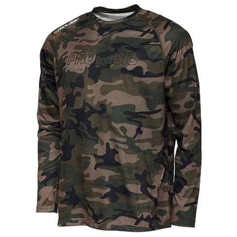 Prologic Koszulka T-Shirt Camo Long Sleeve Green M