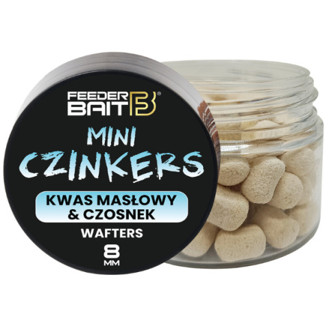 Feeder Bait Czinkers Mini Wafters Kwas Masłowy Czosnek 8mm 25ml