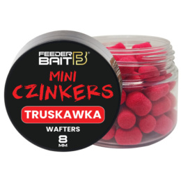Feeder Bait Czinkers Mini Wafters Truskawka 8mm 25ml