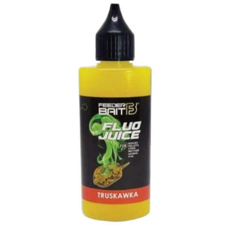 Feeder Bait Fluo Juice Truskawka 50ml