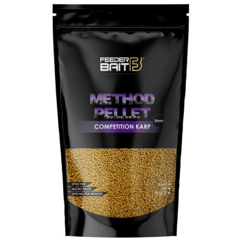 Feeder Bait Pellet 2mm Competition Karp 800g