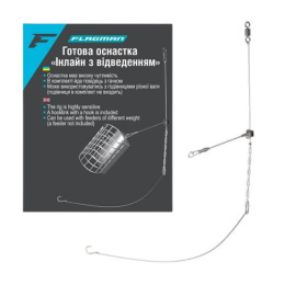 Flagman Przypon Ready Rig Inline Link #12 50cm