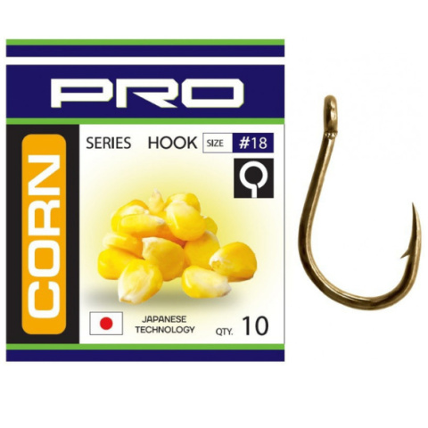 Flagman Haczyki PRO Hooks Corn #10 10szt.