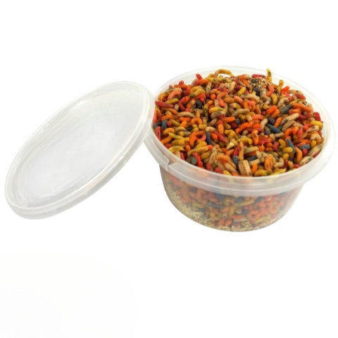 Robak Biały Angielski Kolorowy Kolor 200ml Robaki