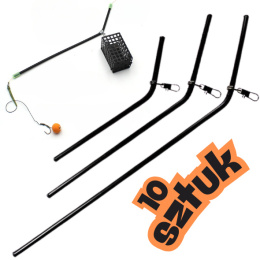 Rurka Antysplątaniowa Wygięta Agrafką 22cm 10szt Feeder