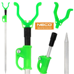 NECO Podpórka Wędkarska Aluminiowa 40-70cm